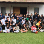 Estudiantes de Saint Patrick's en el campamento Cambio Radical
